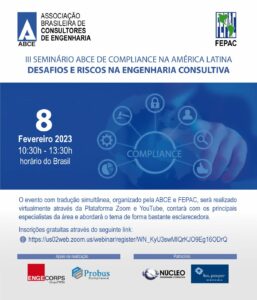 Leia mais sobre o artigo SEMINÁRIO COMPLIANCE ABCE FEPAC